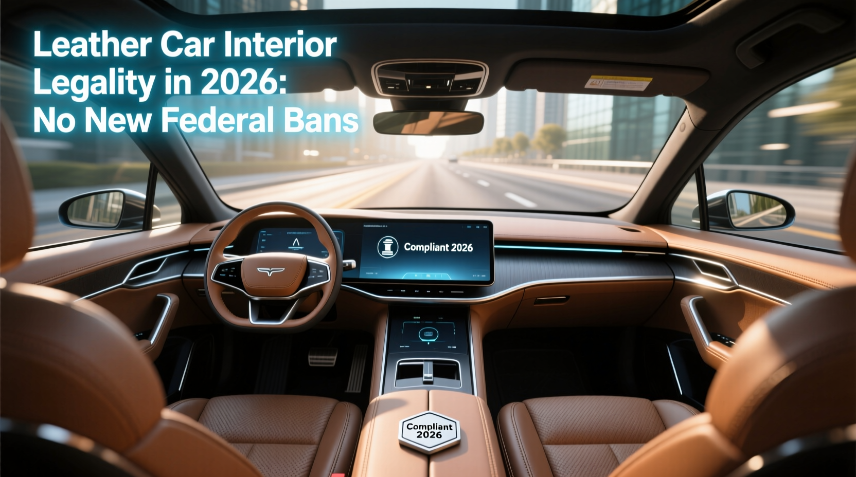 leather car interior legality 2026