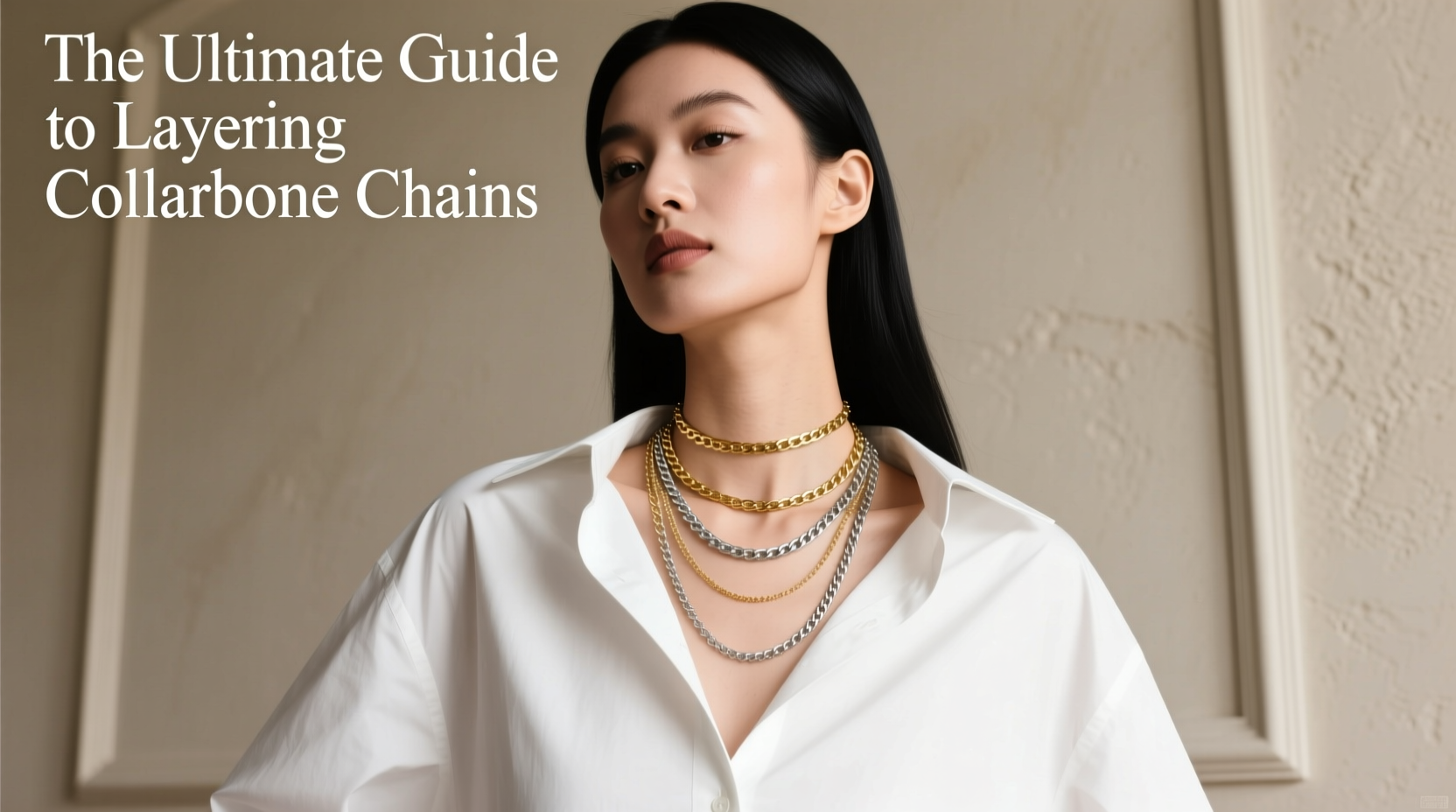 the ultimate guide to layering collarbone chains for effortless trendy style