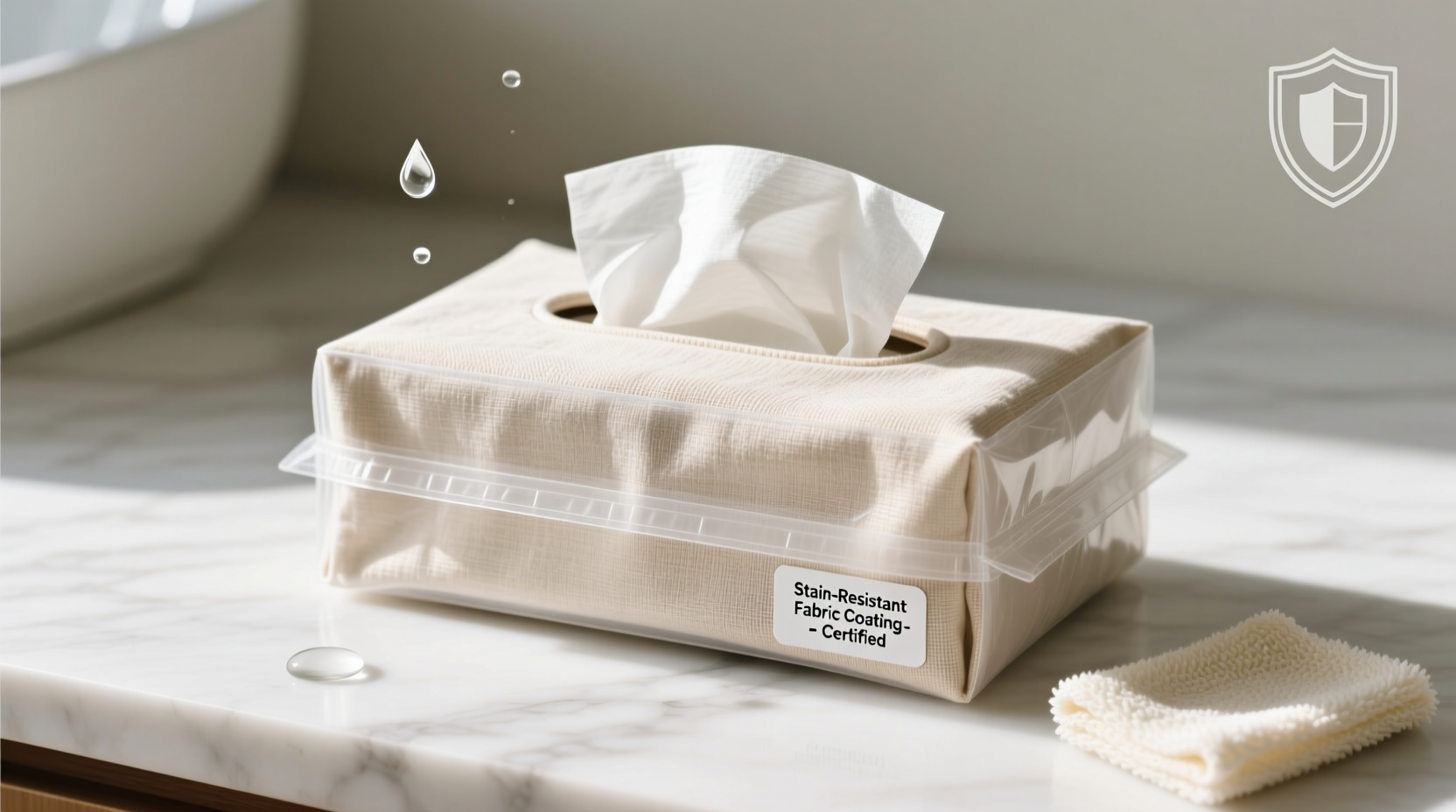 effective ways to prevent stains on fabric tissue boxes and keep them looking fresh