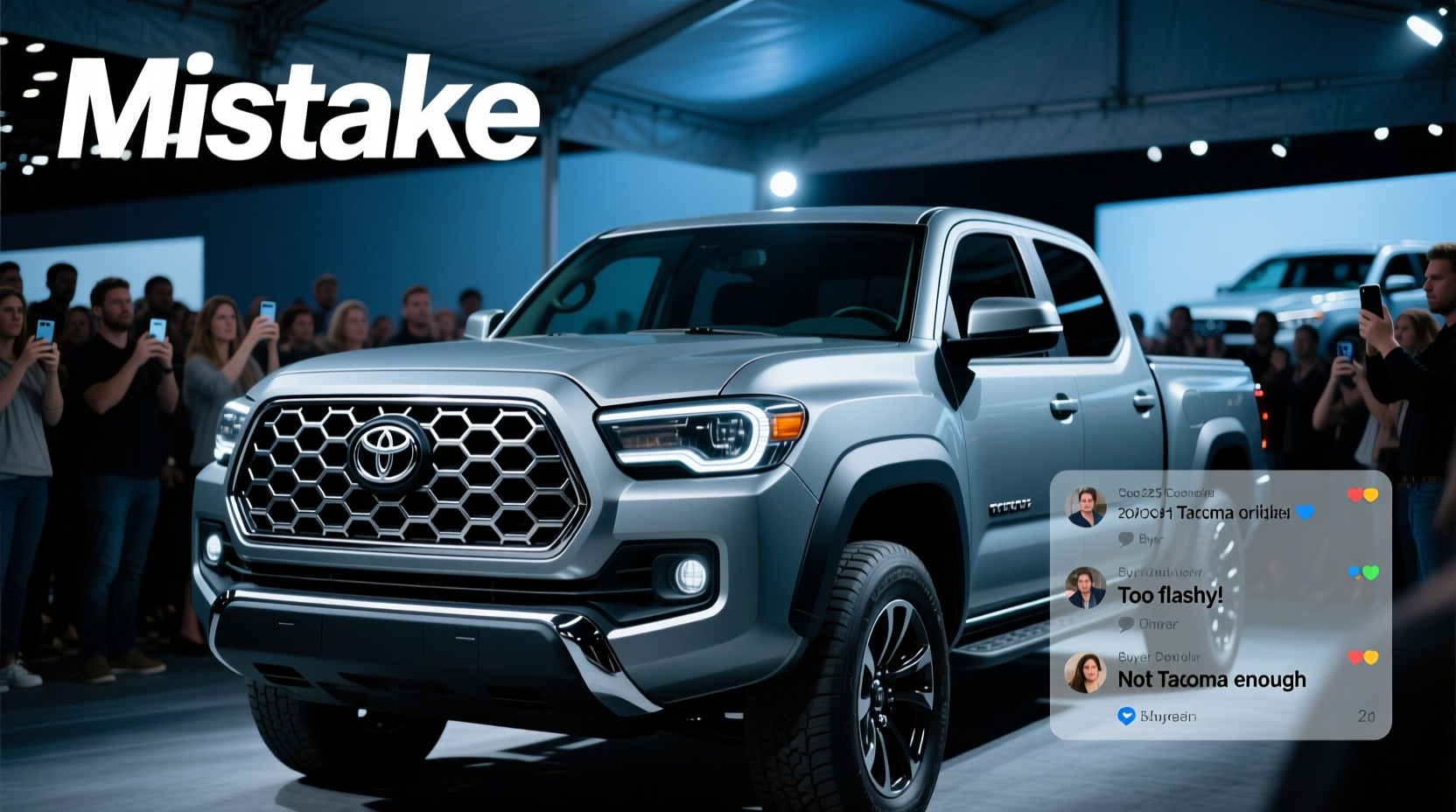tacoma 2025 grille mistake