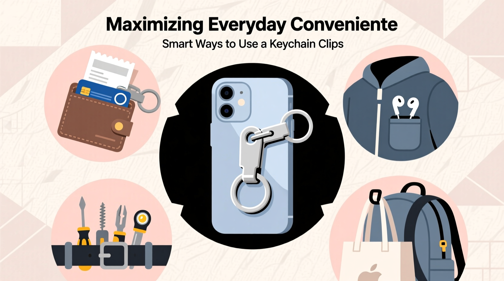maximizing everyday convenience smart ways to use a keychain clip effectively