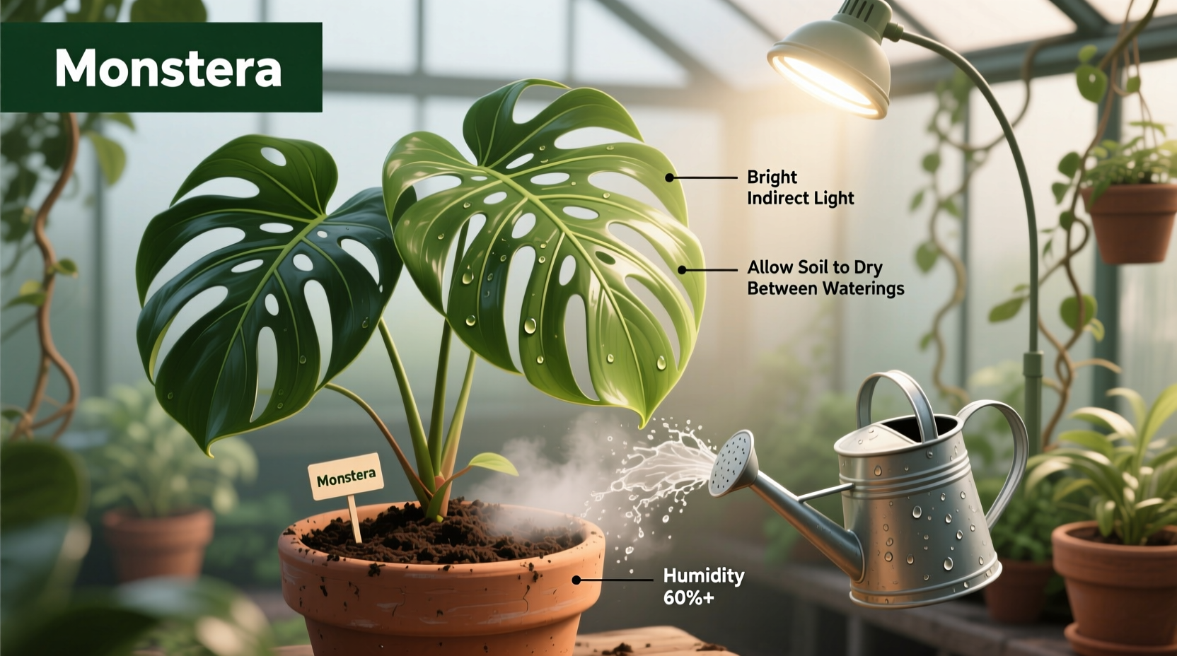 how to care for a monstera