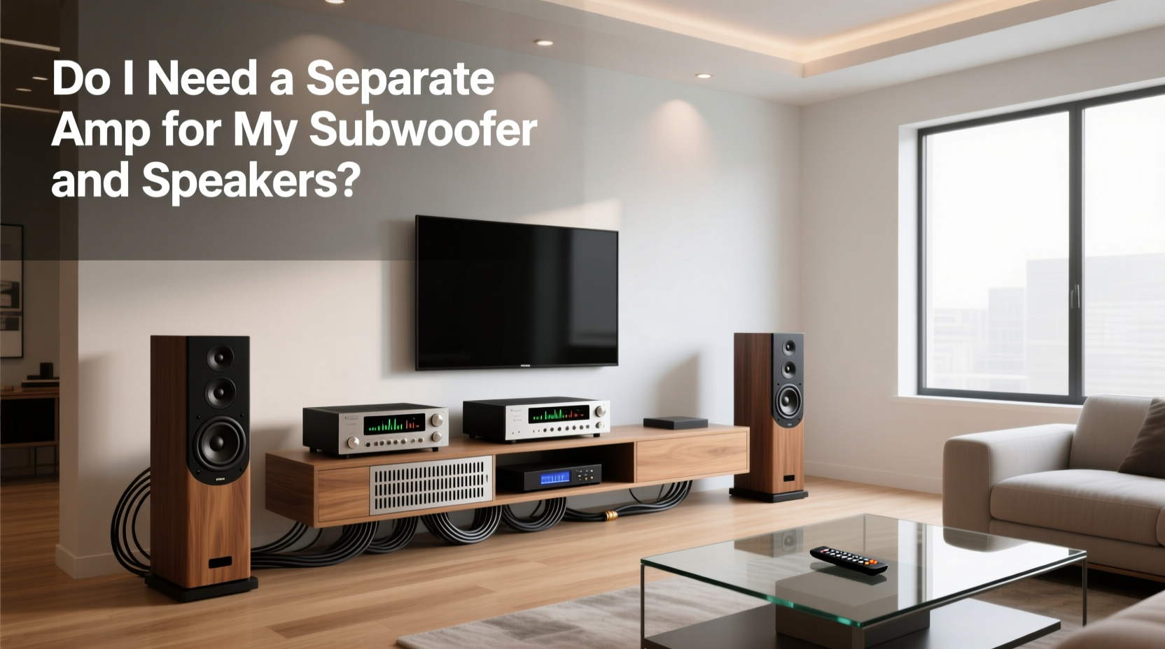 Subwoofer and Amplifier Package Guide