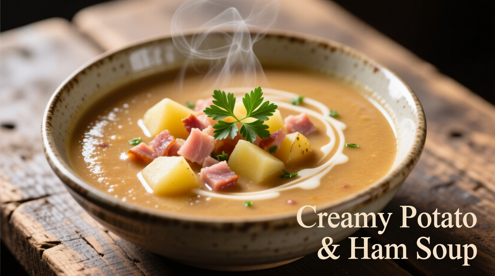 Perfect Creamy Potato and Ham Soup Recipe in 45 Minutes