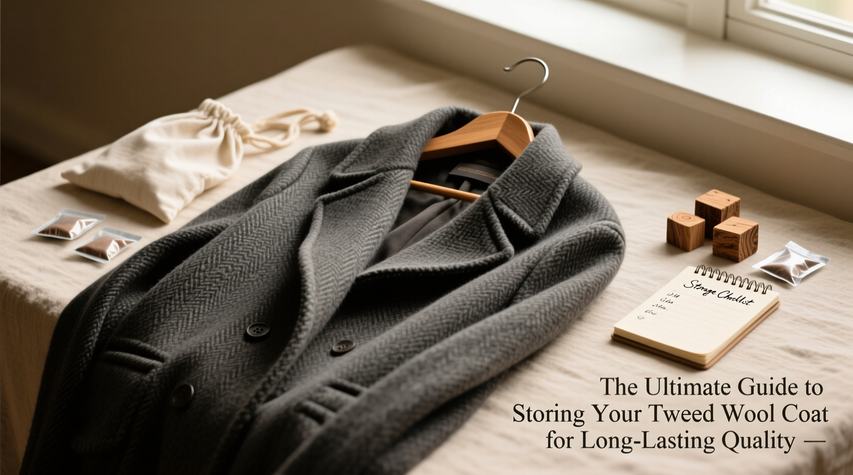 the ultimate guide to storing your tweed wool coat for long lasting quality