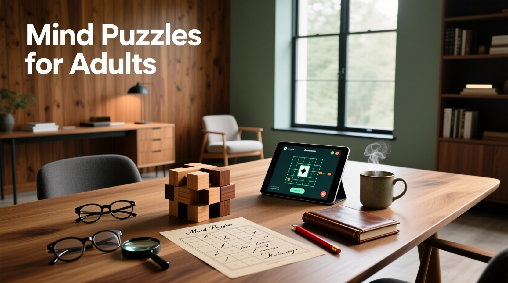 mind puzzles for adults best types how to use them