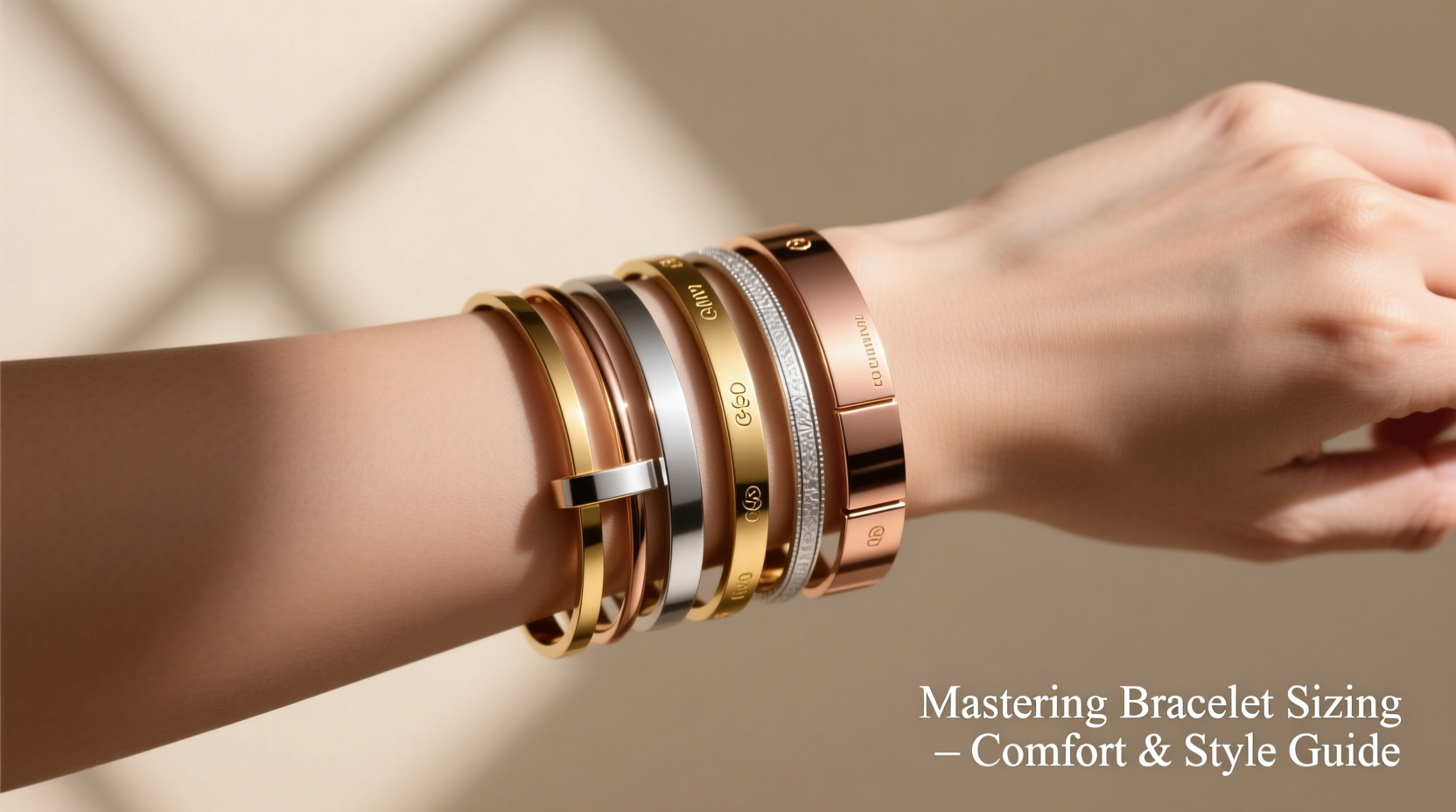 mastering bracelet sizing how to choose the perfect bracelet set for your wrist comfort and style