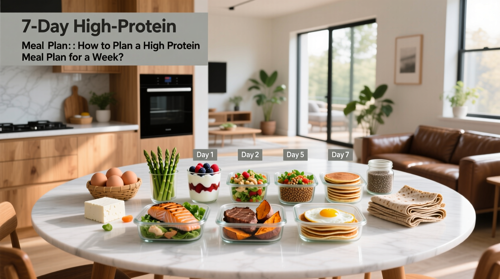 7 day high protein meal plan guide