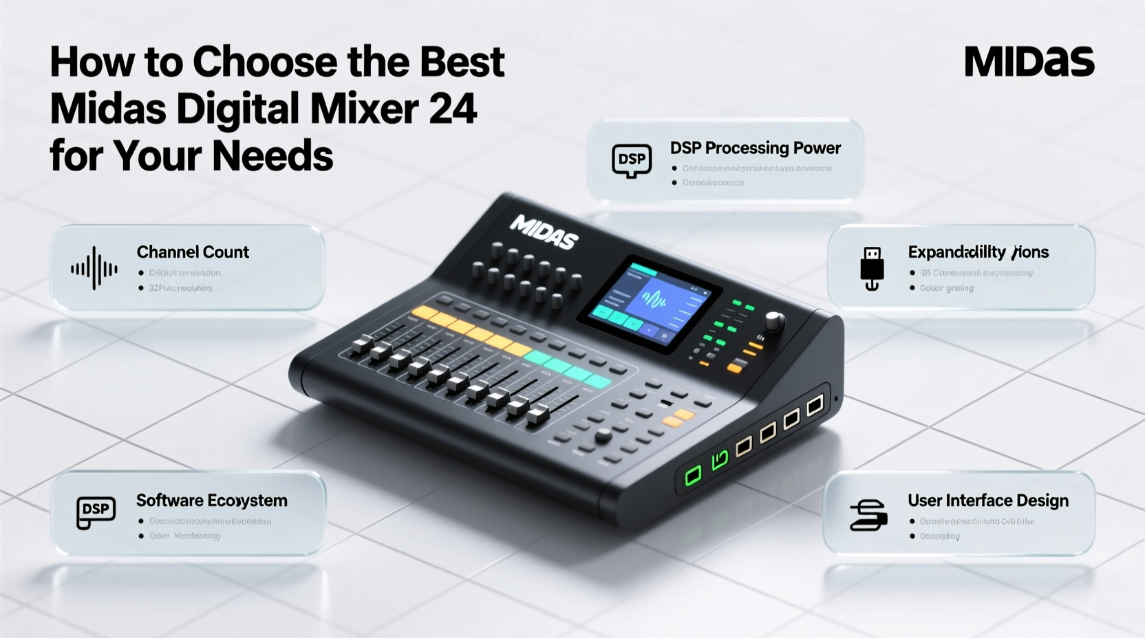 midas digital mixer 24