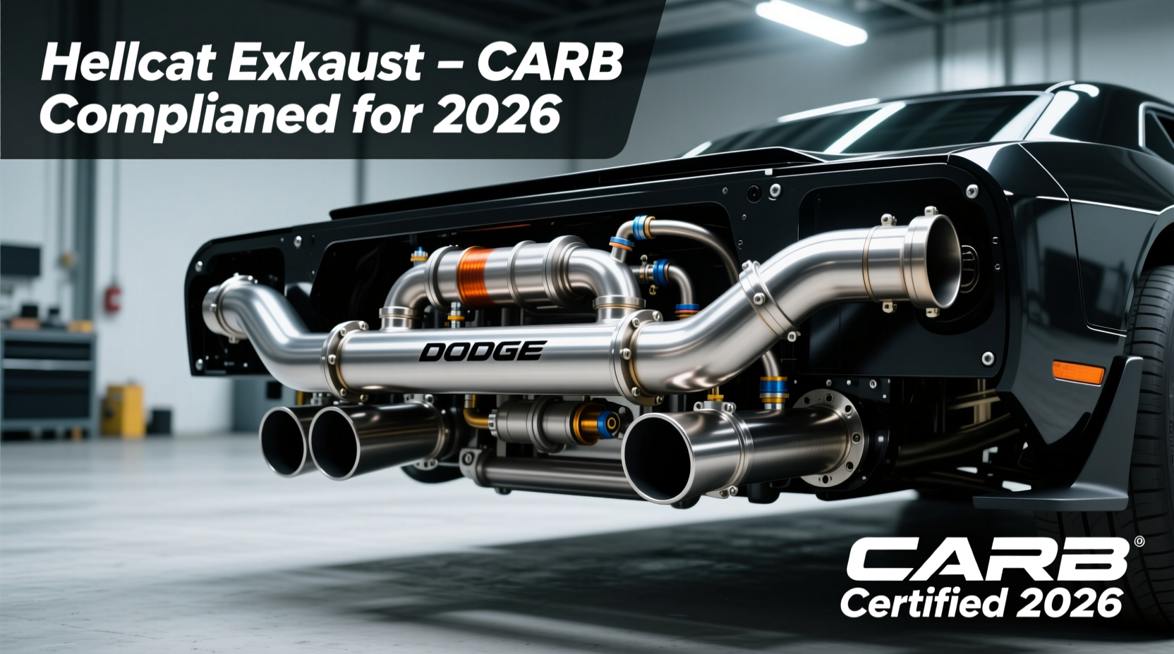 hellcat exhaust carb compliance 2026