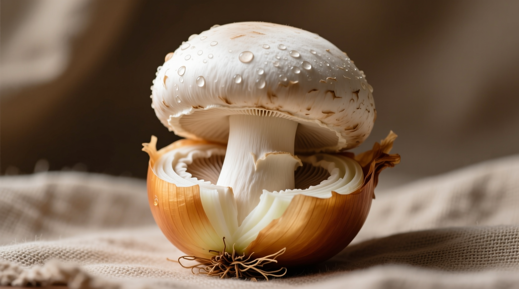 mushroom onion