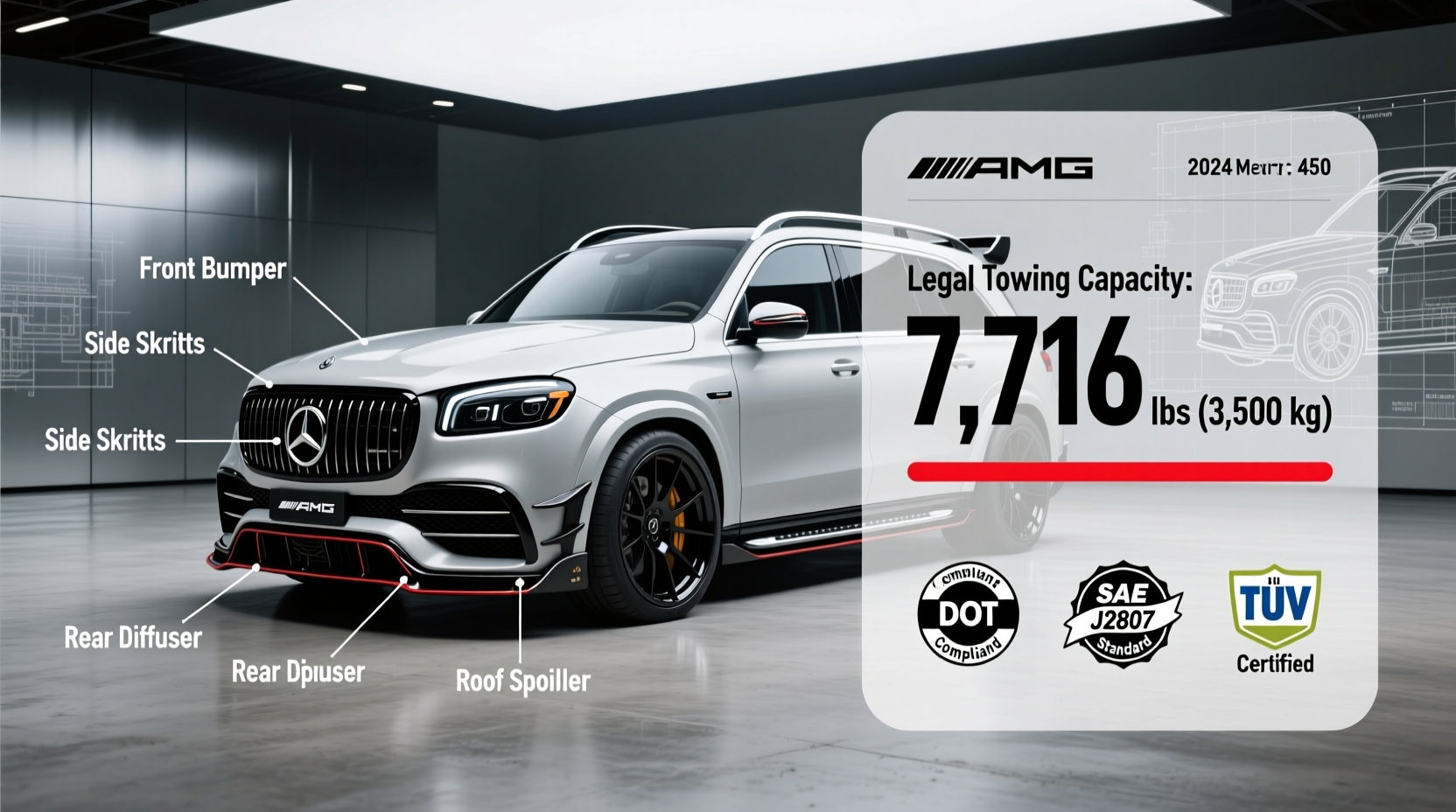 Take A Look At The Mercedes Gls 450 Towing Capacity