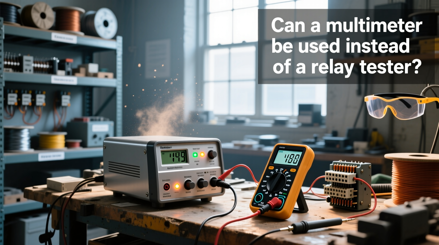 How to choose relay tester,Can a multimeter be used instead of a relay tester?