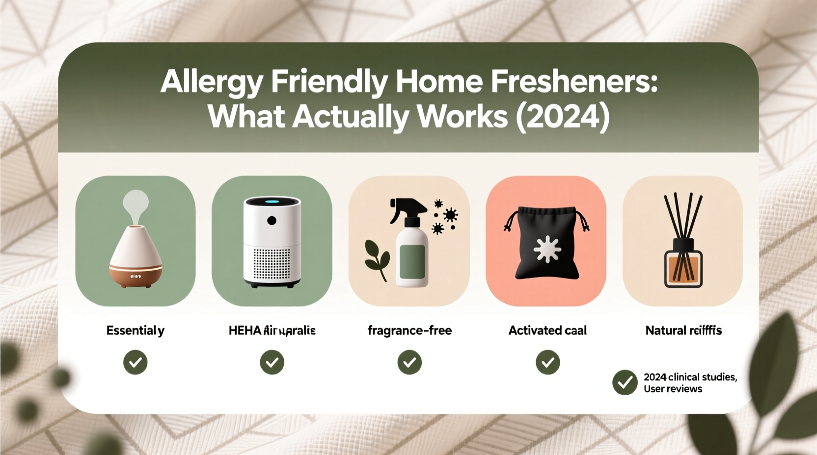 allergy friendly home fresheners