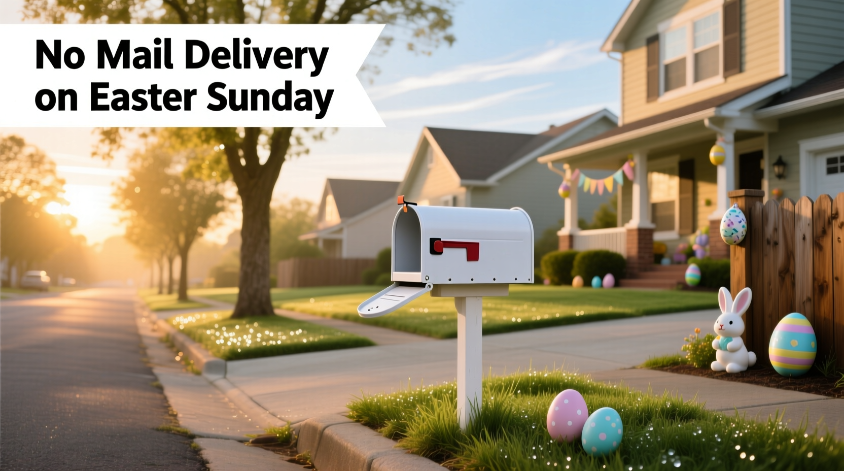 do they deliver mail on easter