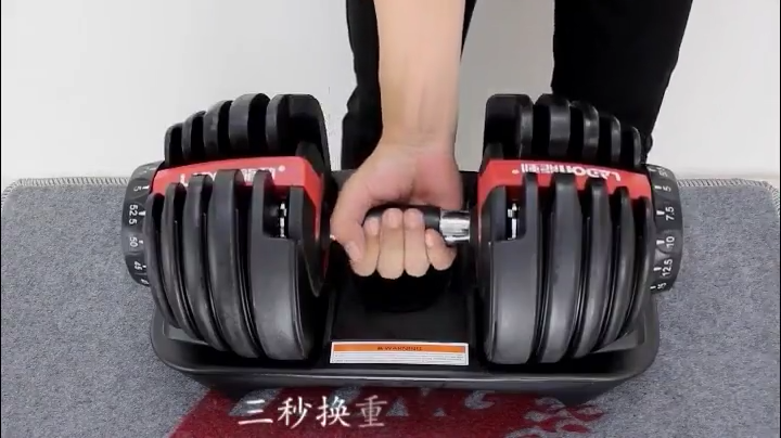 Adjustable Dumbbell Set with Rack for Home Fitness Gym ODM