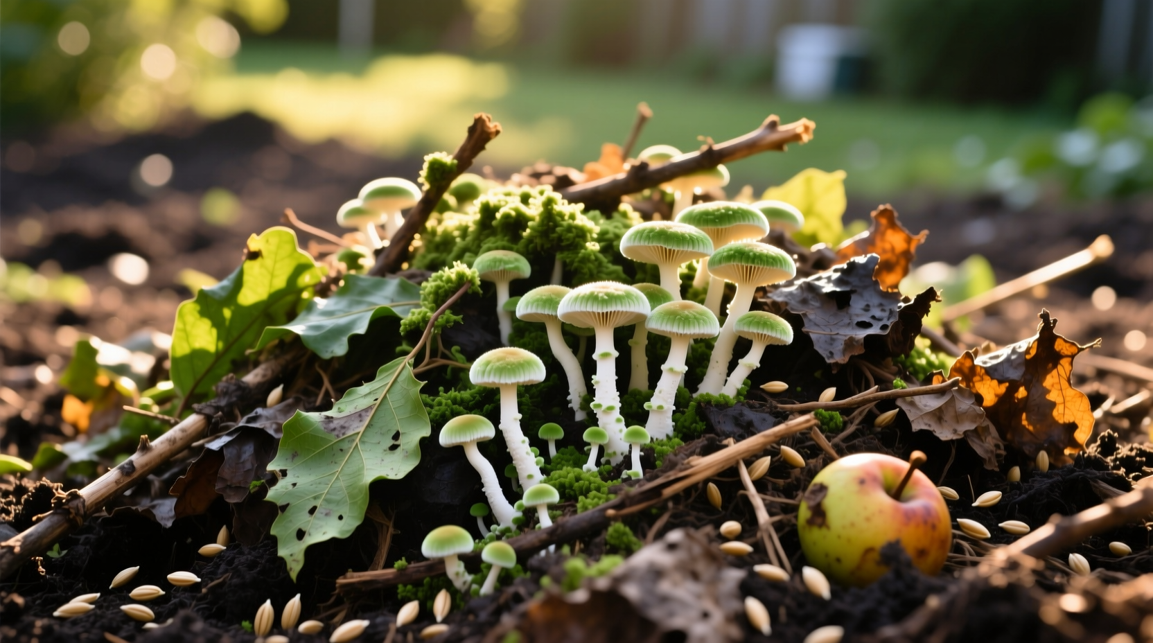mold in compost