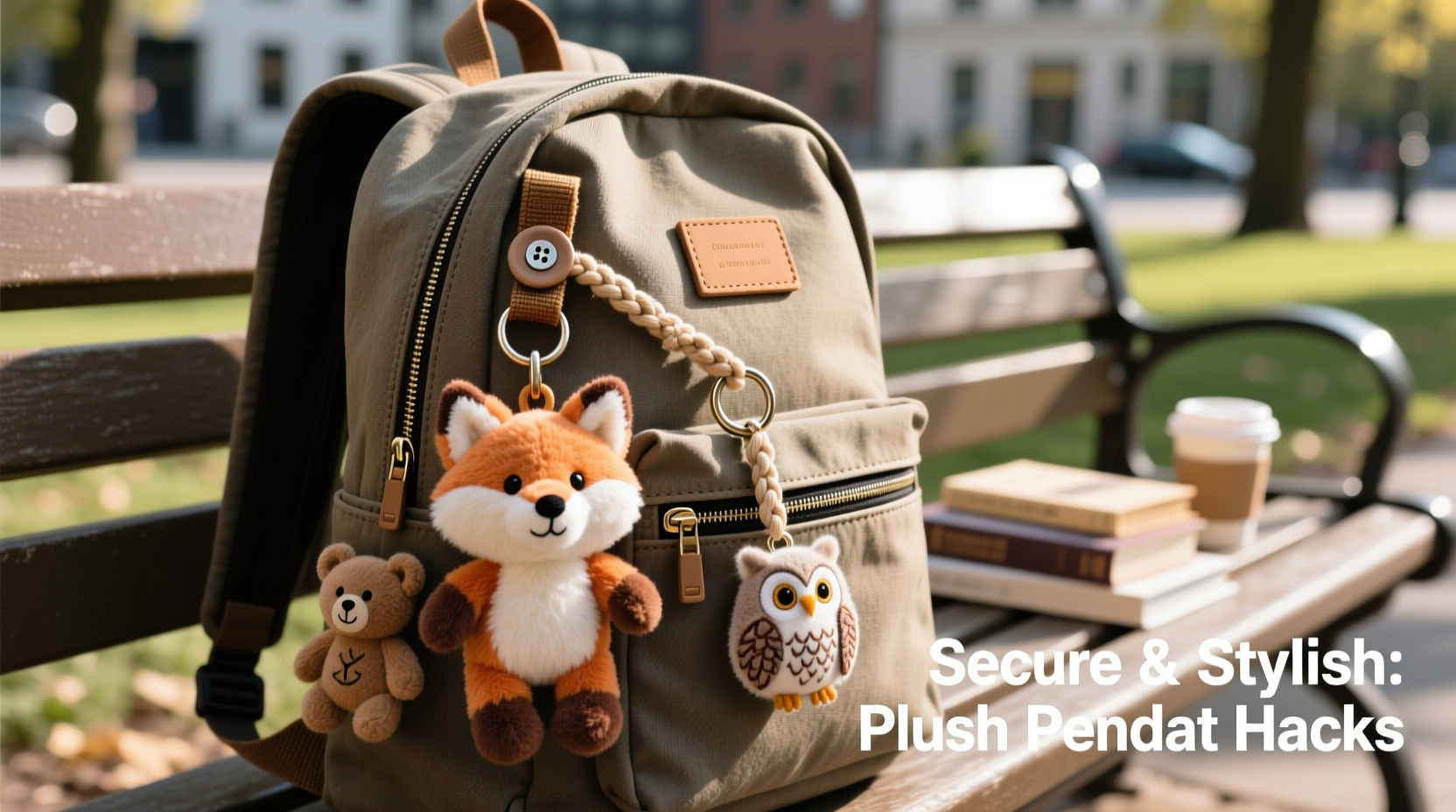 creative and secure ways to attach a plush toy pendant to your backpack