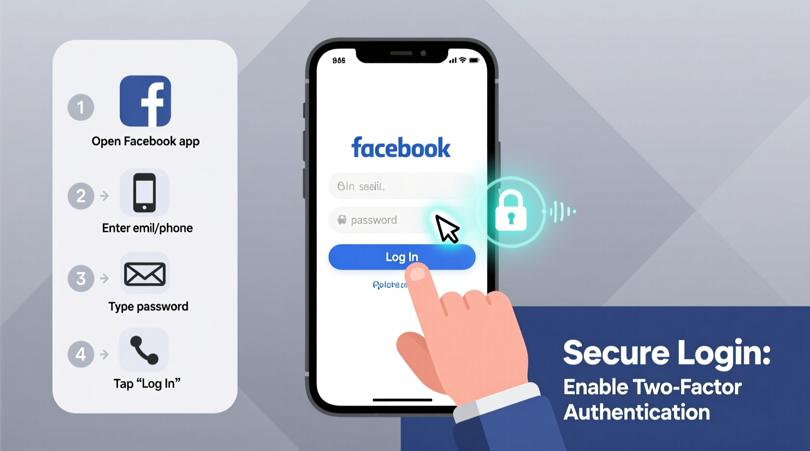 how to easily access and securely log in to your facebook account