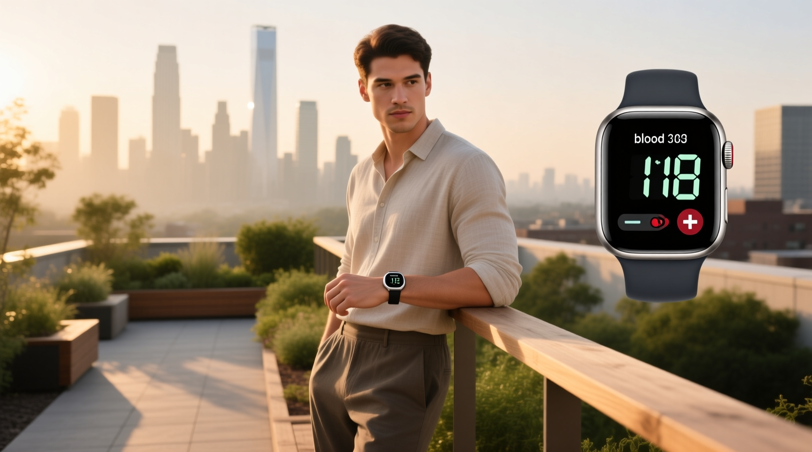 blood glucose smart watch truth, risks real options