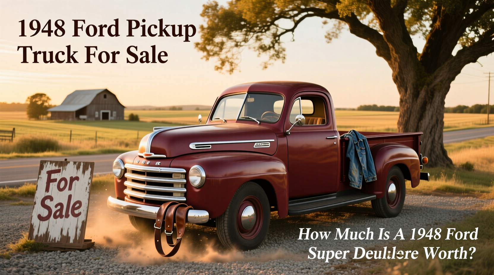 1948 Ford Pickup Truck for Sale: How to Buy Guide
