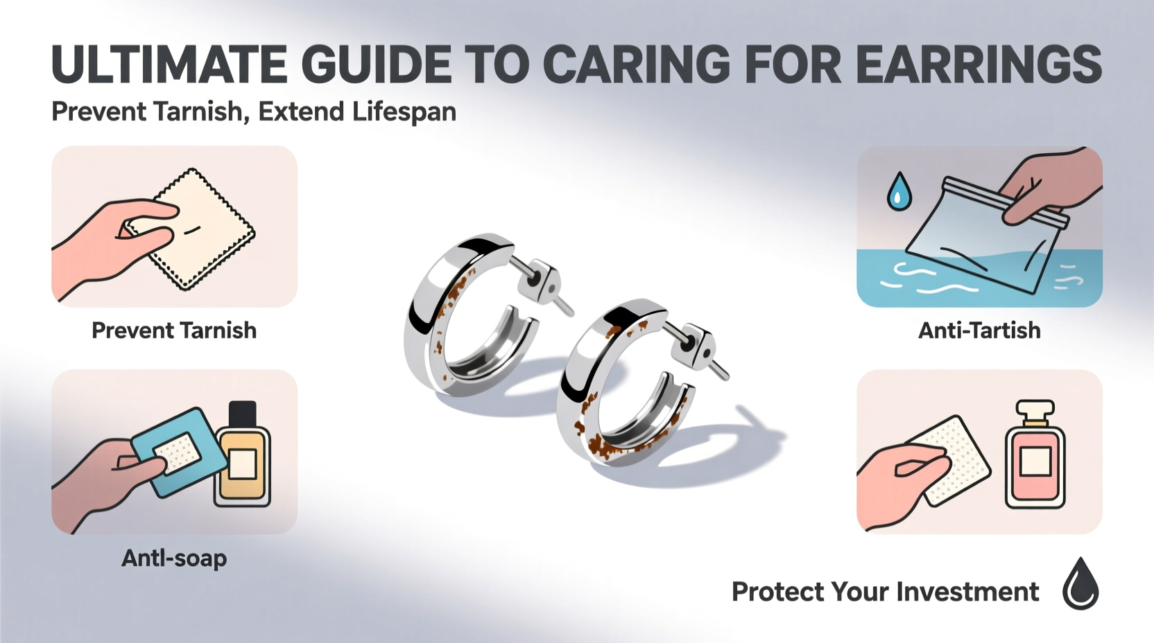 ultimate guide to caring for earrings practical ways to prevent damage and tarnish