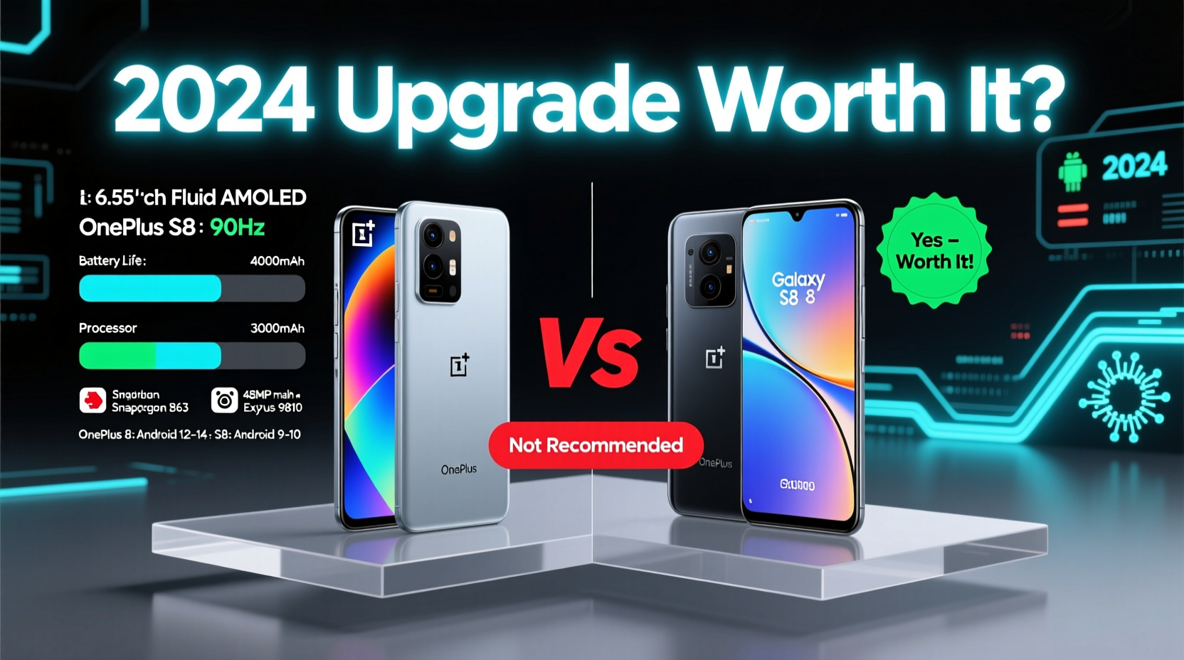 oneplus 8 vs galaxy s8 in 2024 is upgrading really worth it or am i wasting money