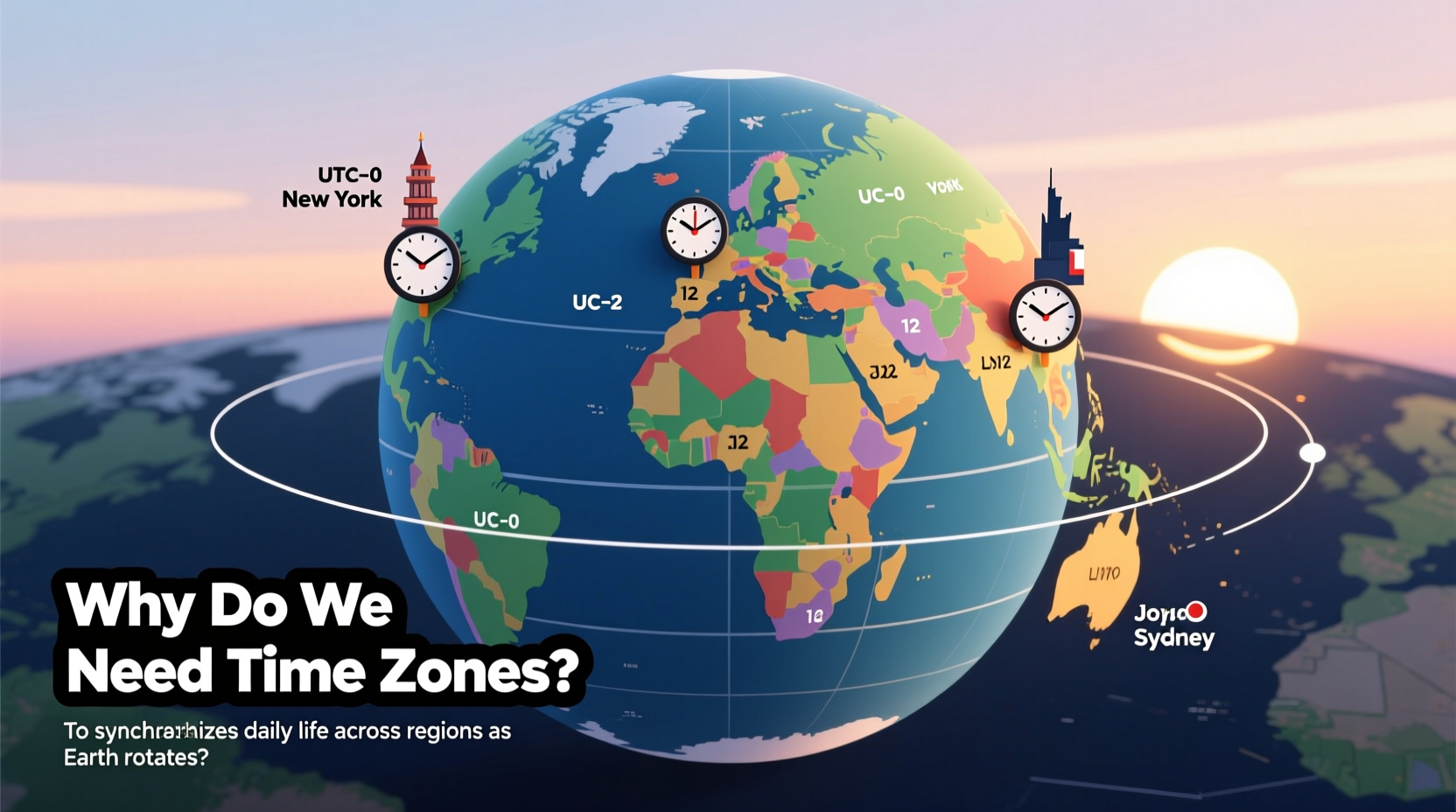 why are time zones a thing understanding the need for time zones