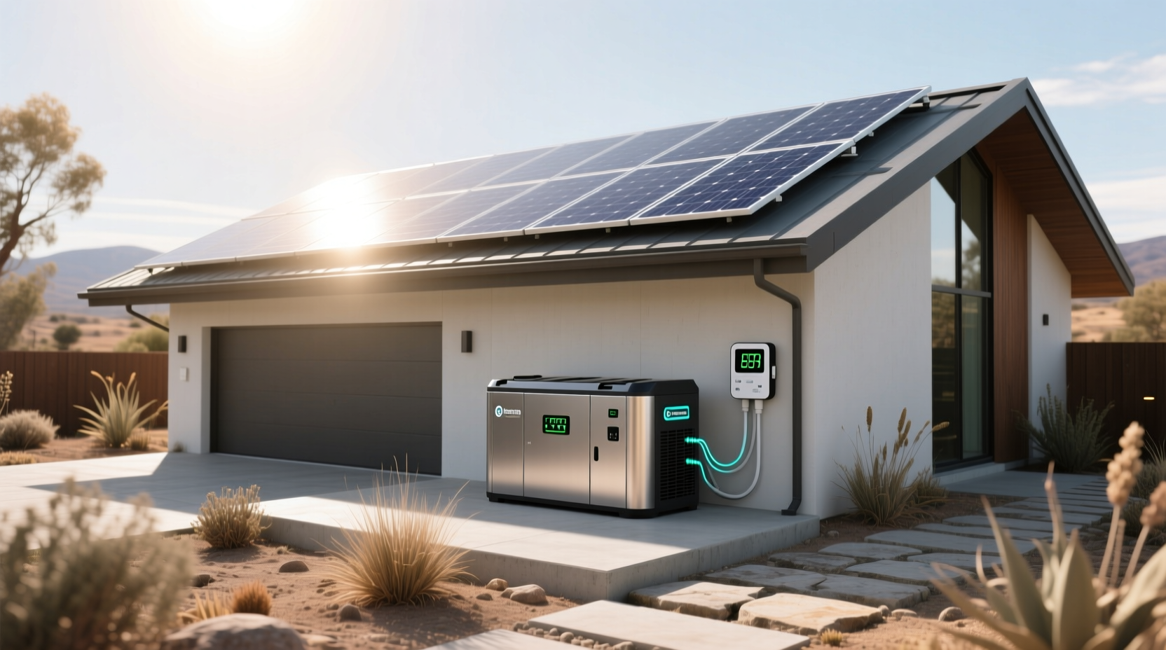battery backup for solar panels whole home vs portable guide