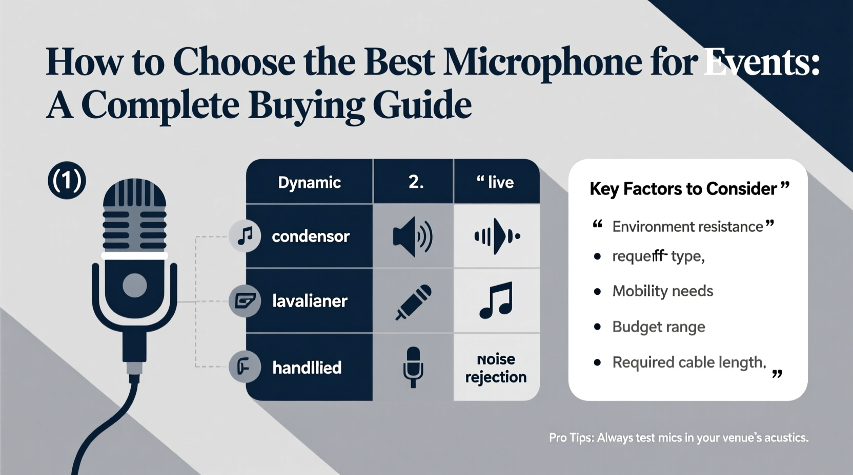 microphone for events