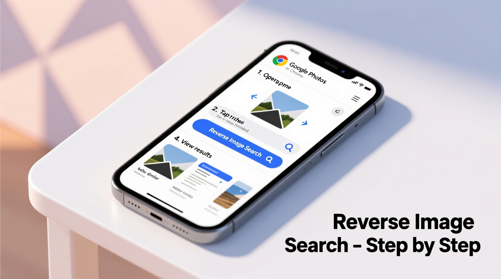 how to perform a reverse image search on your phone a step by step guide
