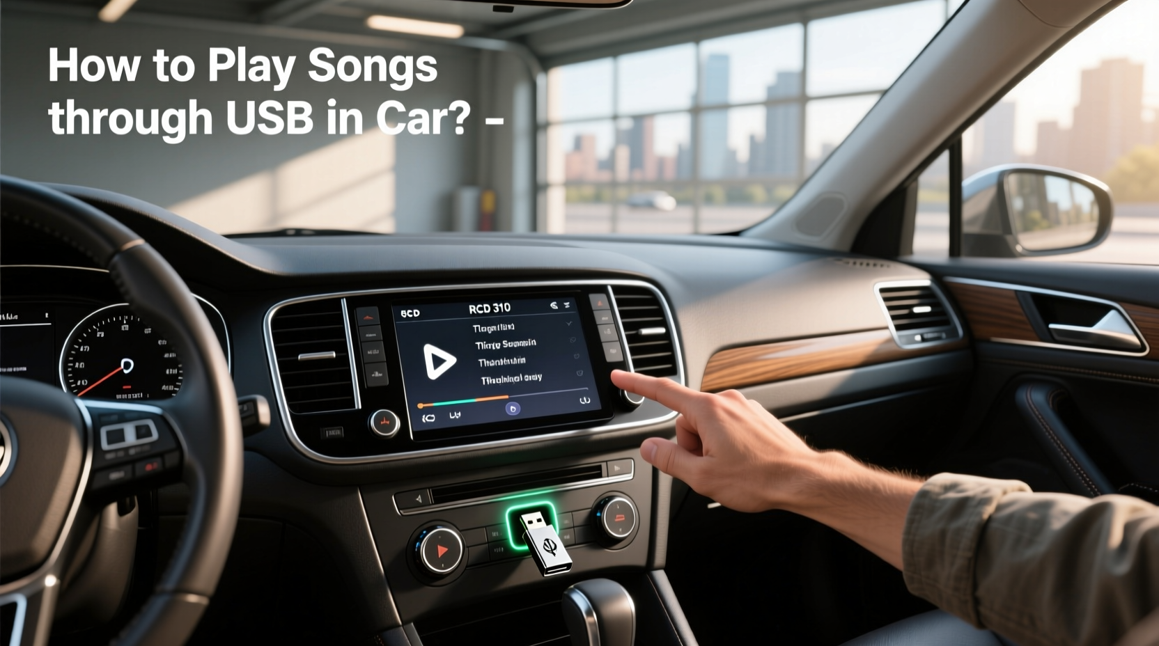 VW RCD 310 USB, How to Play Songs Through USB in Car? Buying Guide