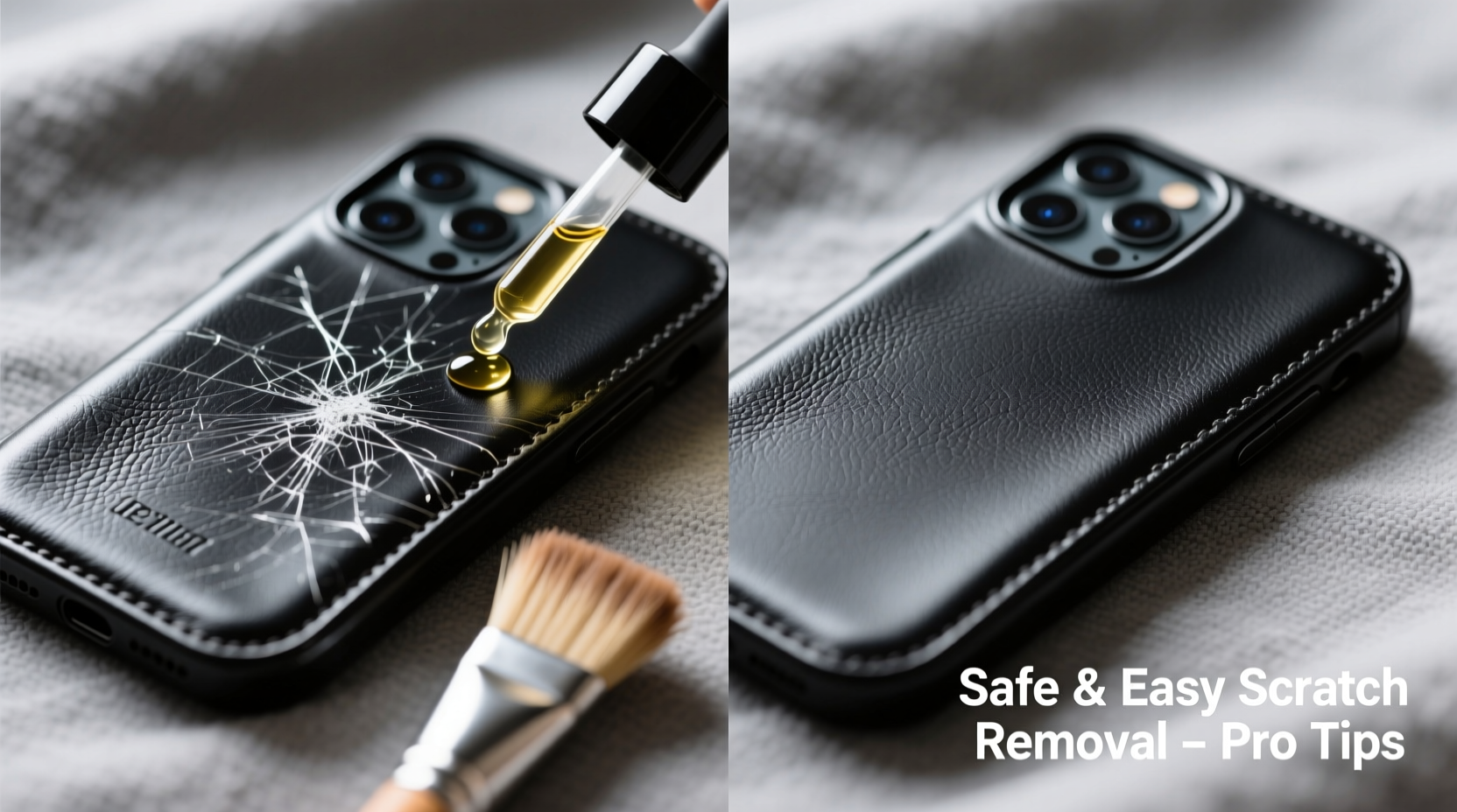 effective methods to remove scratches from your leather iphone case safely and easily