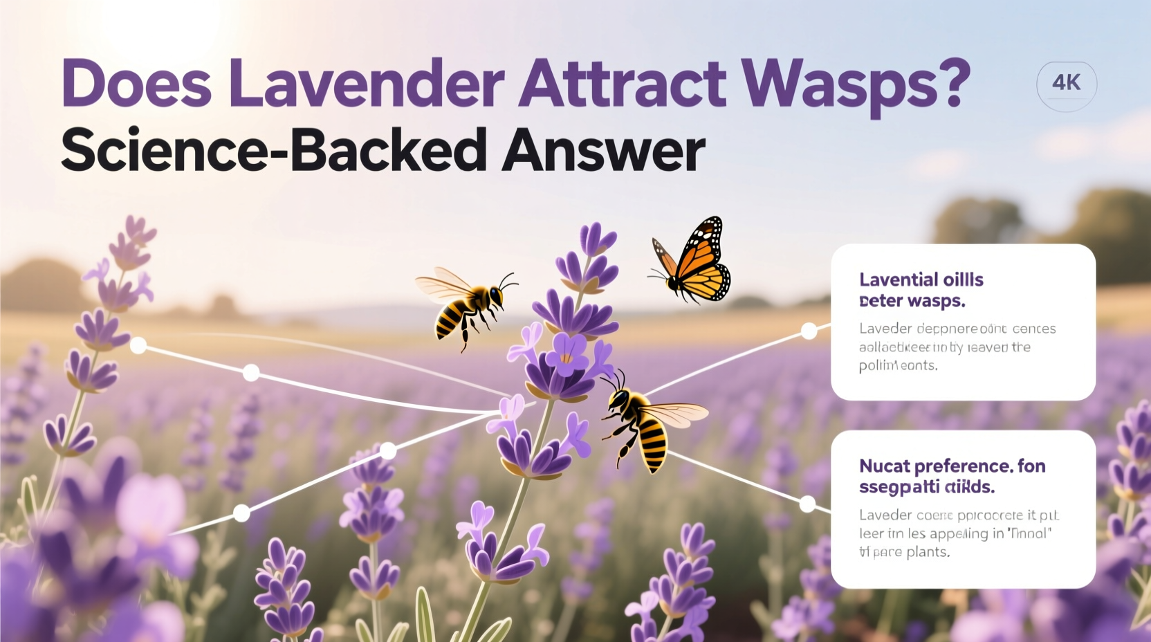 Does Lavender Attract Wasps? Science-Backed Answer