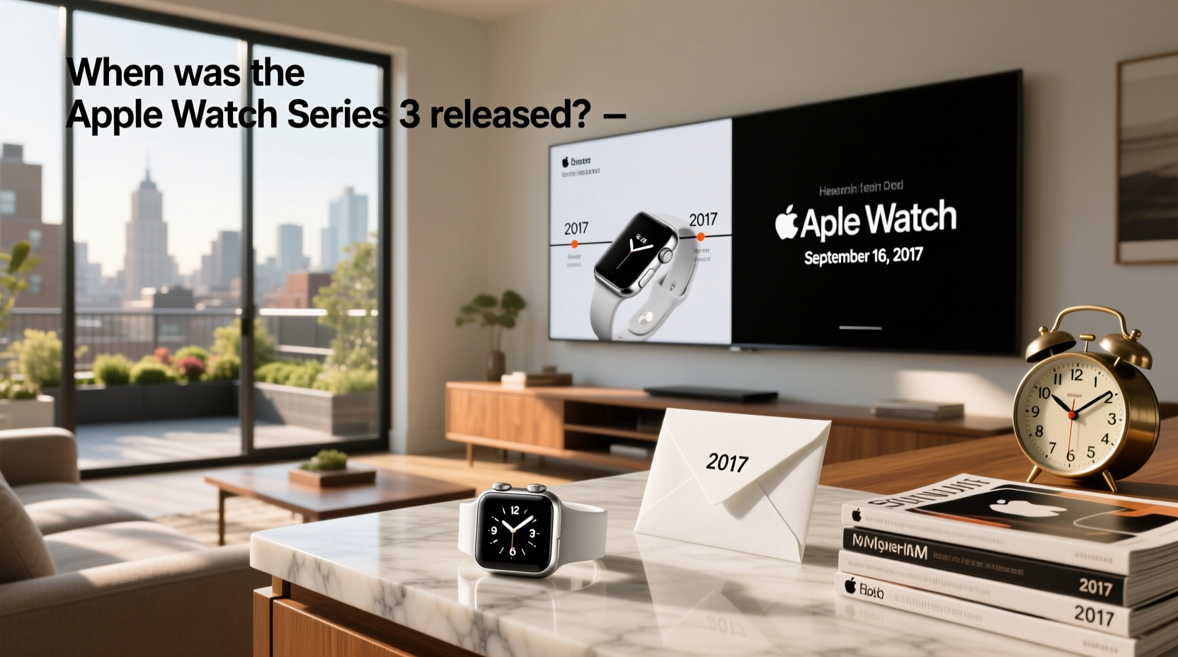 apple watch series 3 release date relevance today