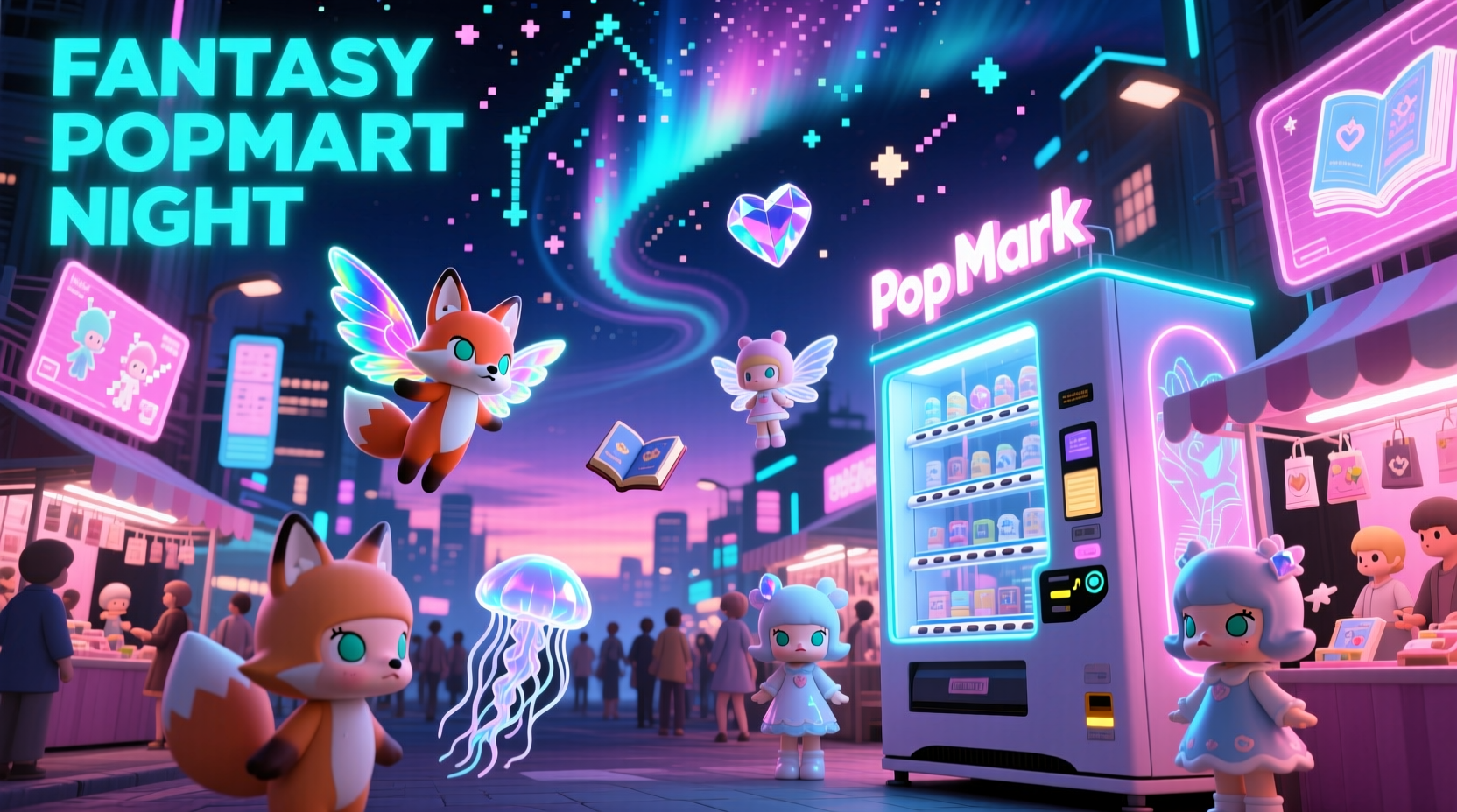 a night of fantasy popmart