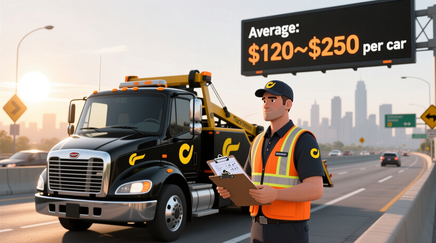 how much do tow truck drivers make per car