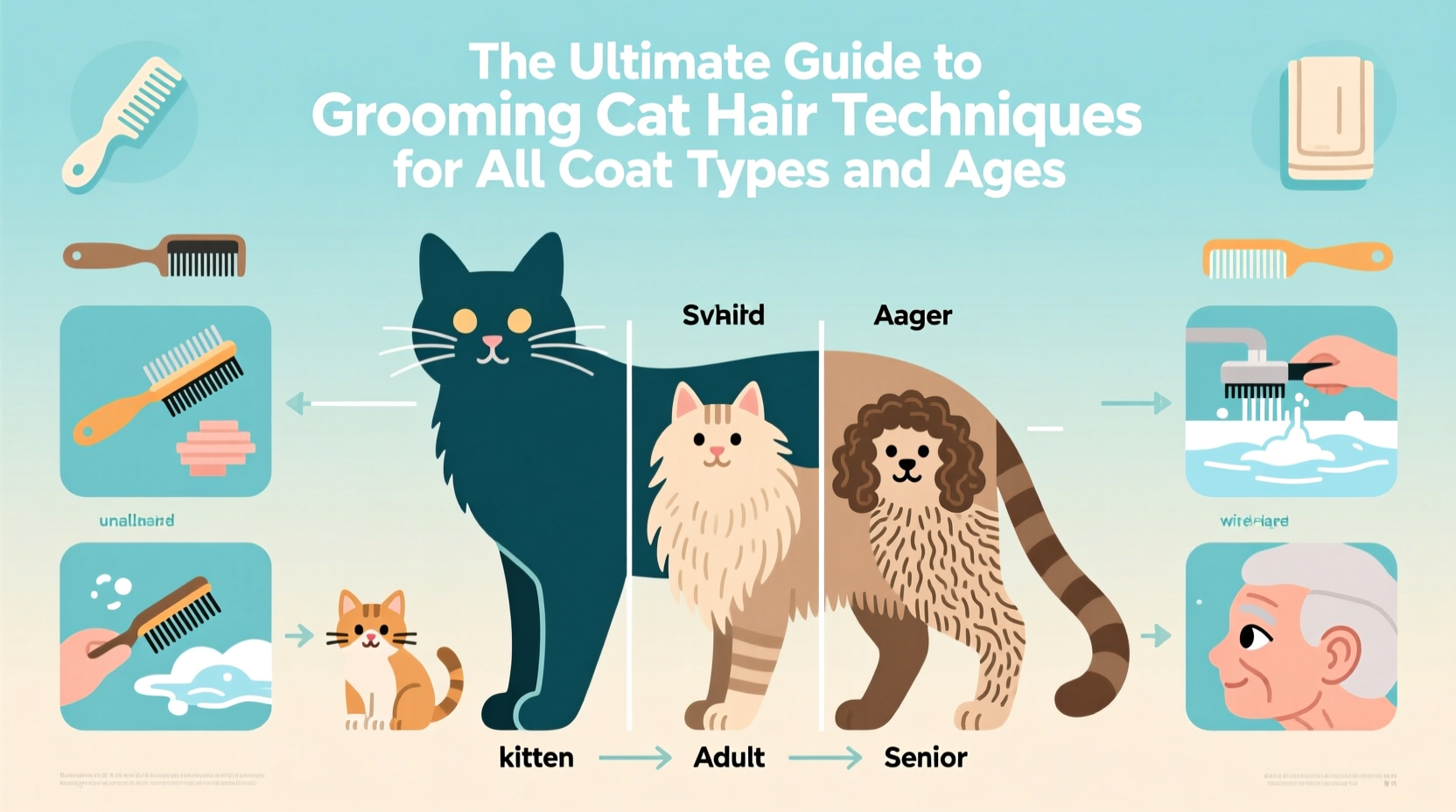 the ultimate guide to grooming cat hair techniques for all coat types and ages