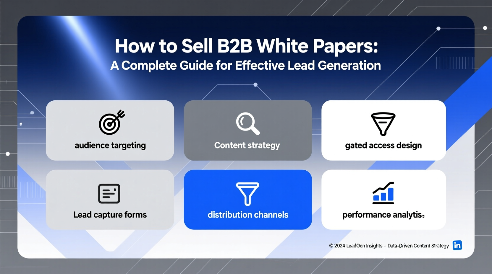 how to sell b2b white papers