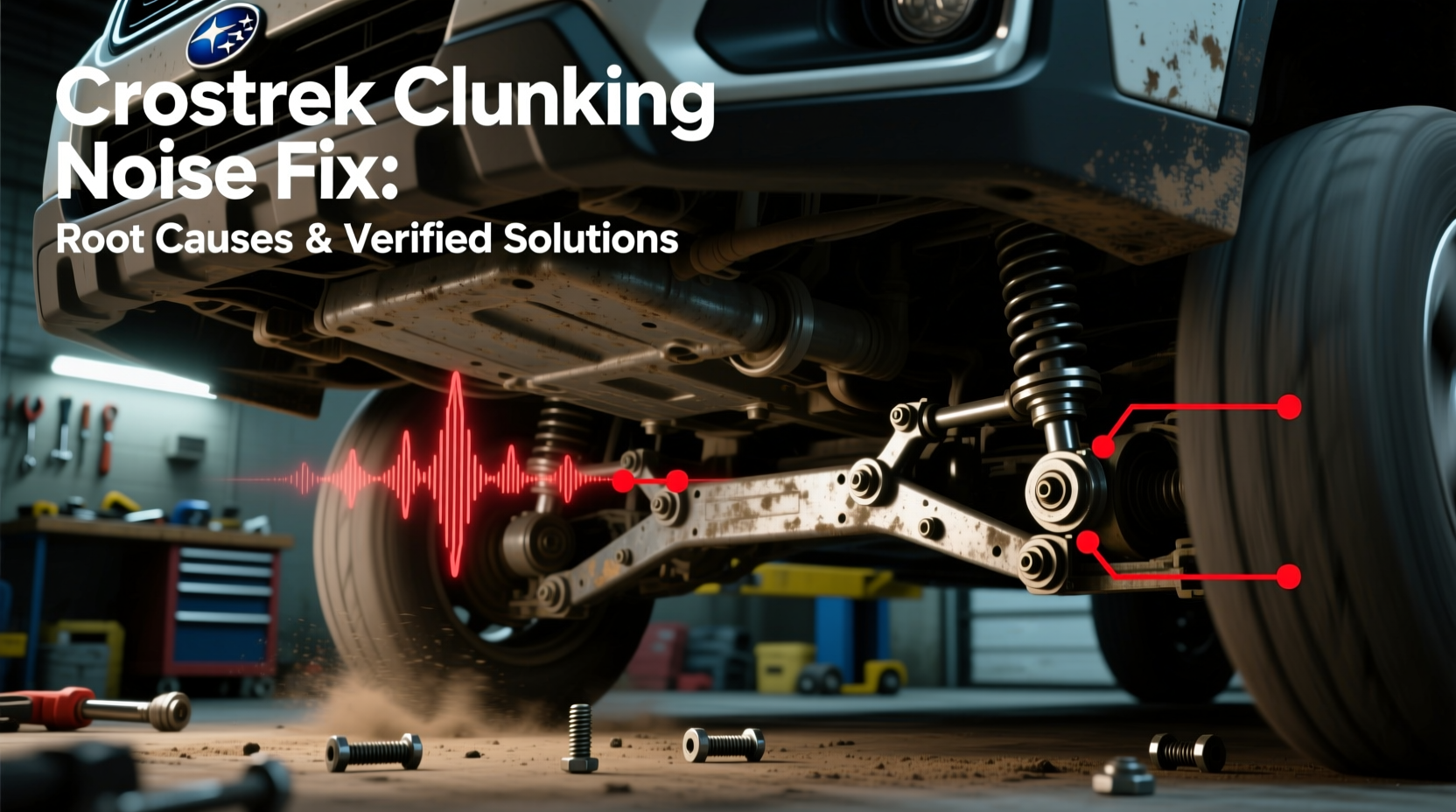 crosstrek clunking noise fix