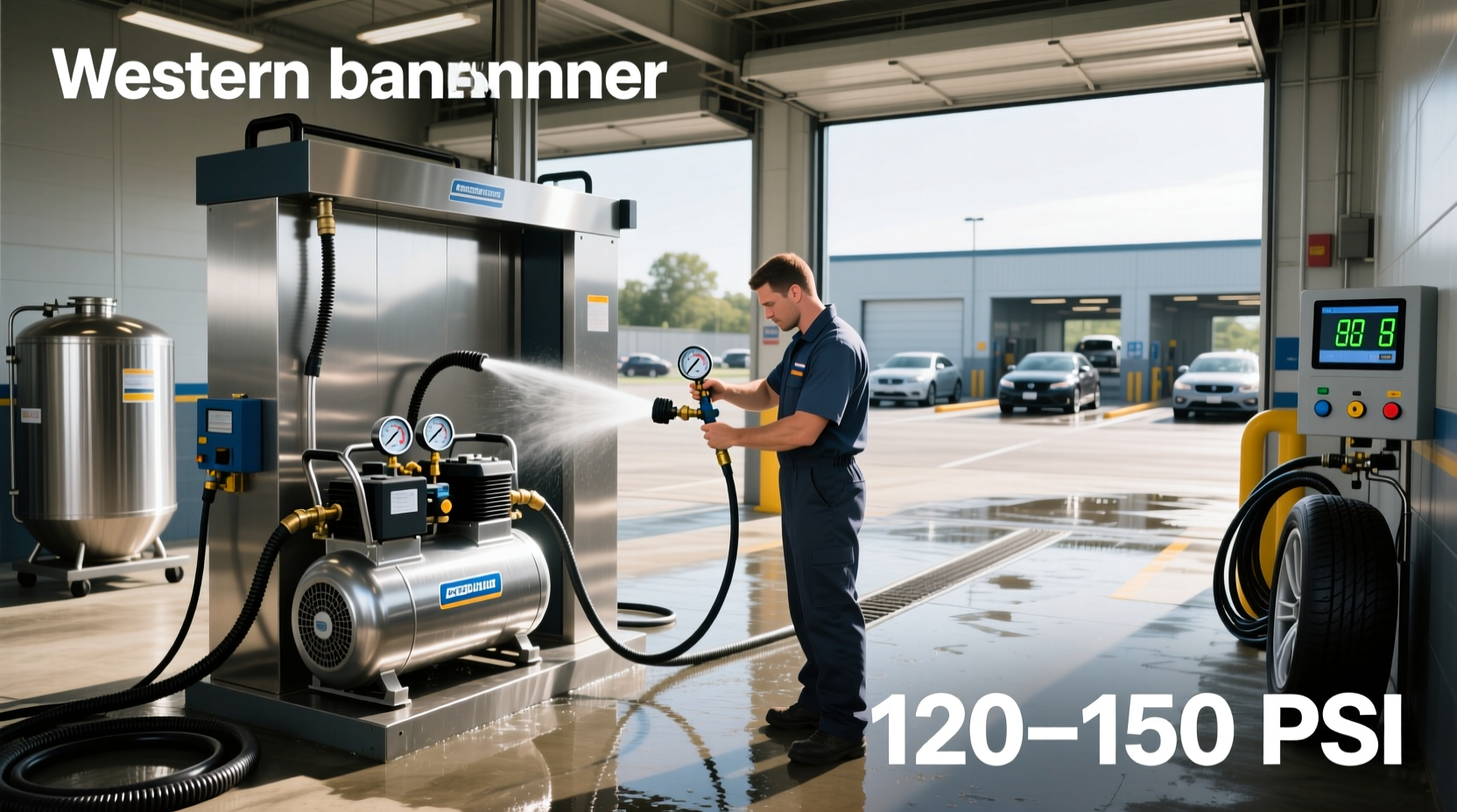 How to Choose Air Compressor for Car Wash Equipment, How Much PSI for Car Washing?