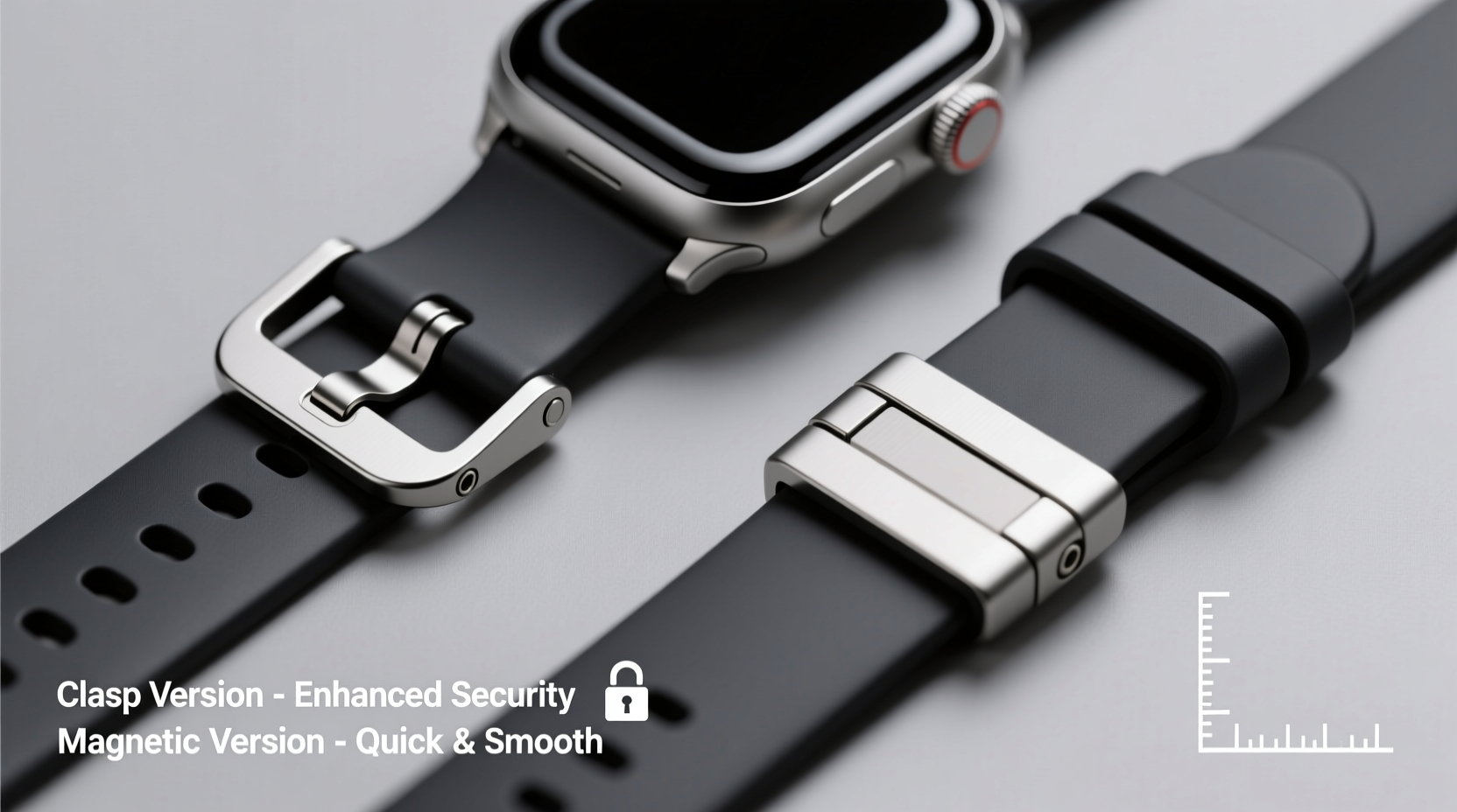 pixel watch band is the clasp version really more secure than the magnetic one