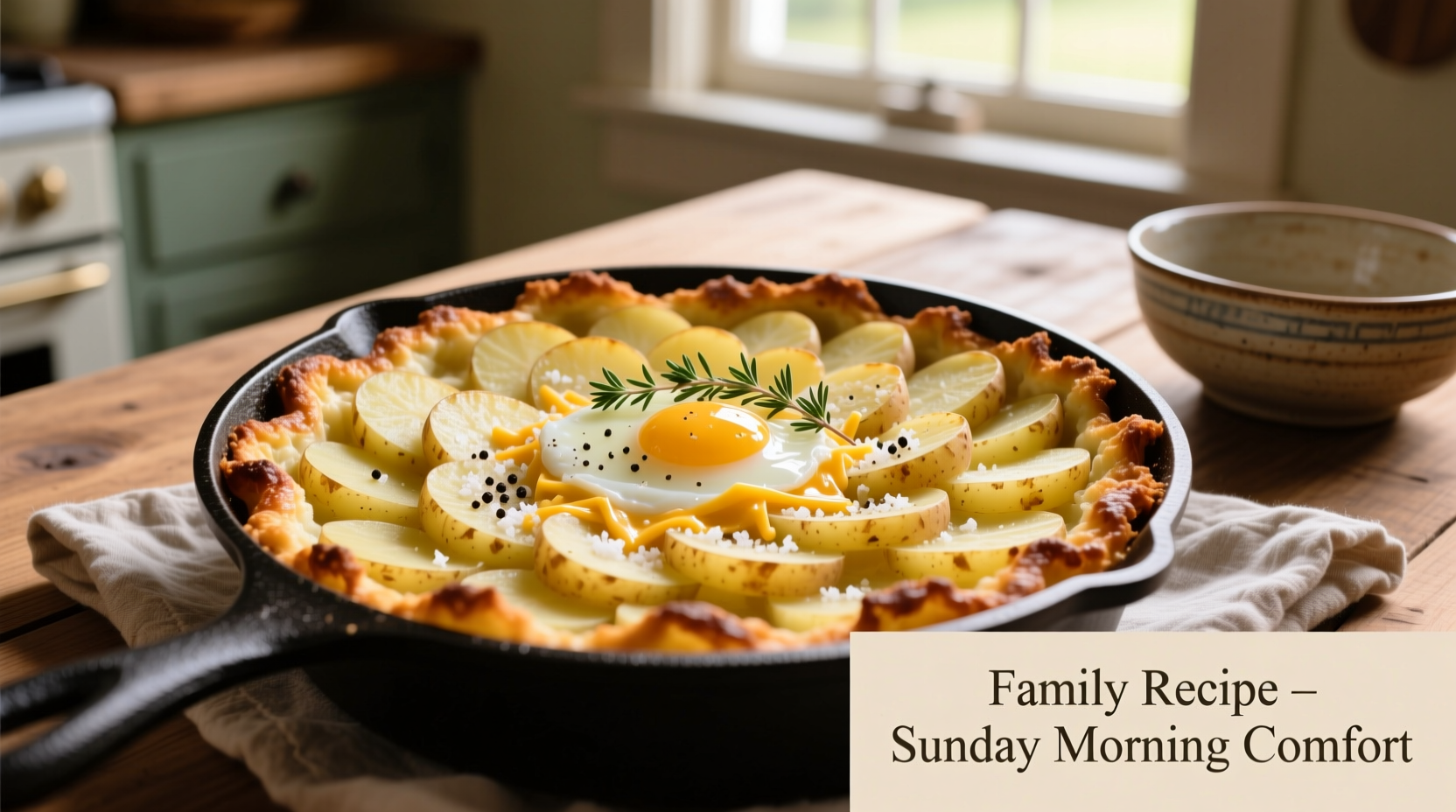 egg and potato casserole