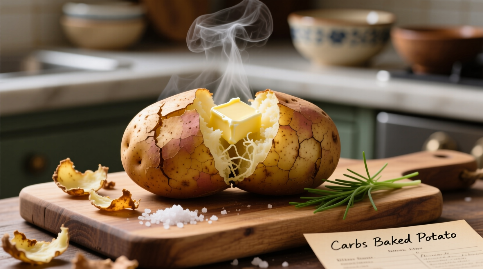 carbs baked potato