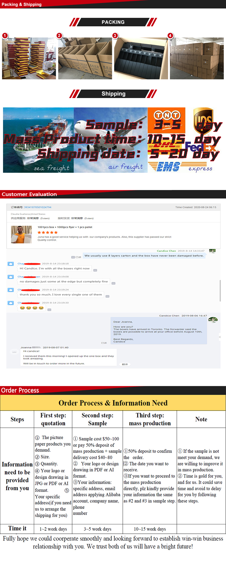 Customized Portable Fast Food Packaging Box Brown Kraft Paper Bento Box pizza box