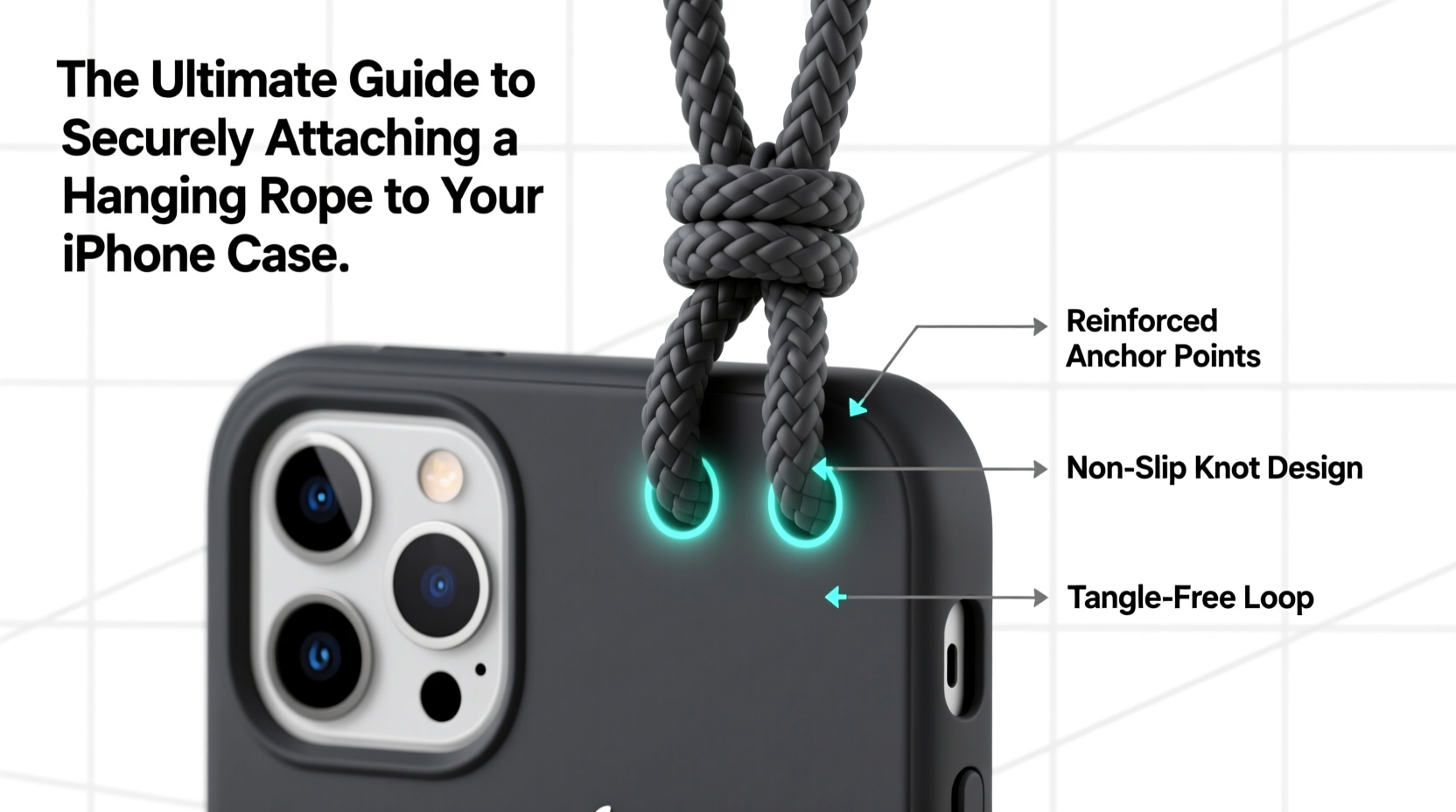 the ultimate guide to securely attaching a hanging rope to your iphone case