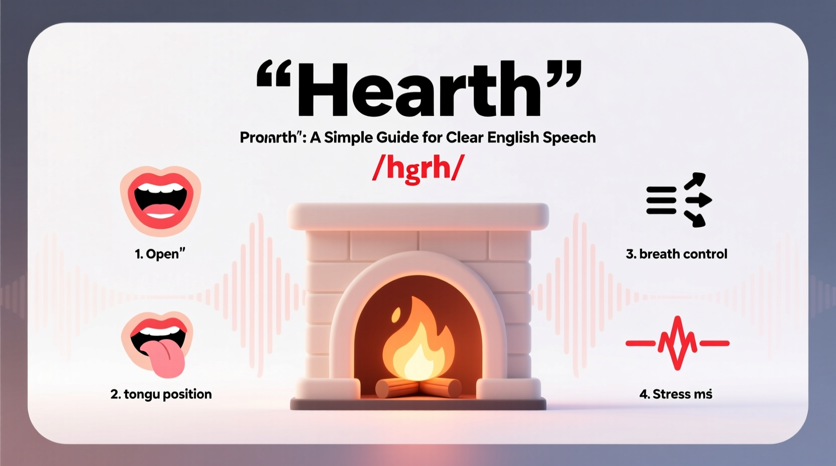 mastering the pronunciation of hearth a simple guide for clear english speech