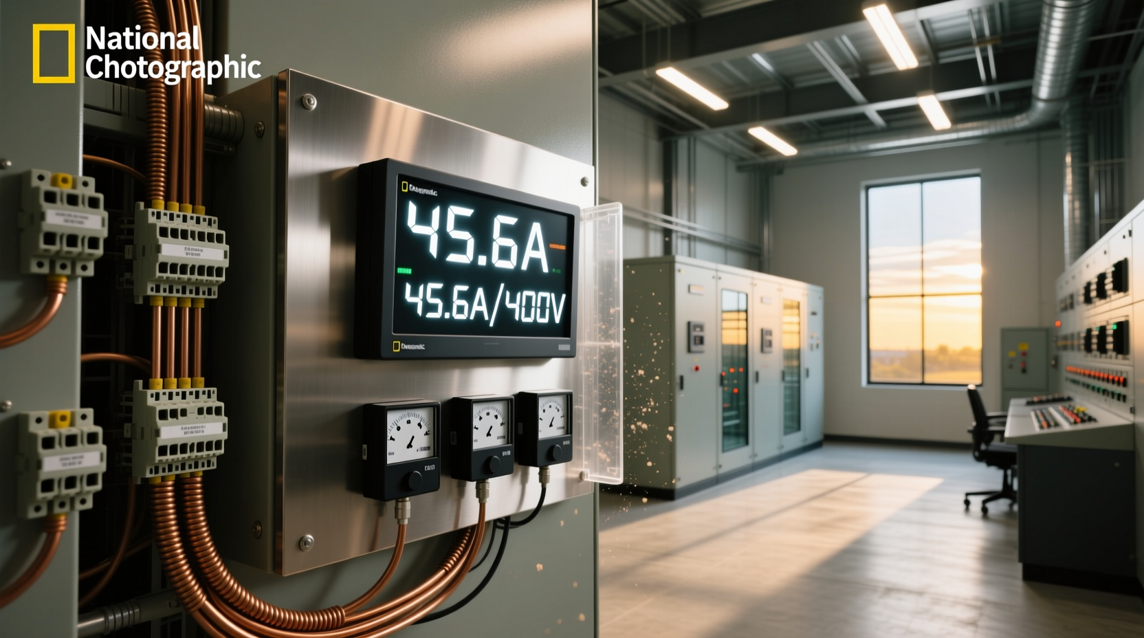 3 phase digital ammeter voltmeter guide