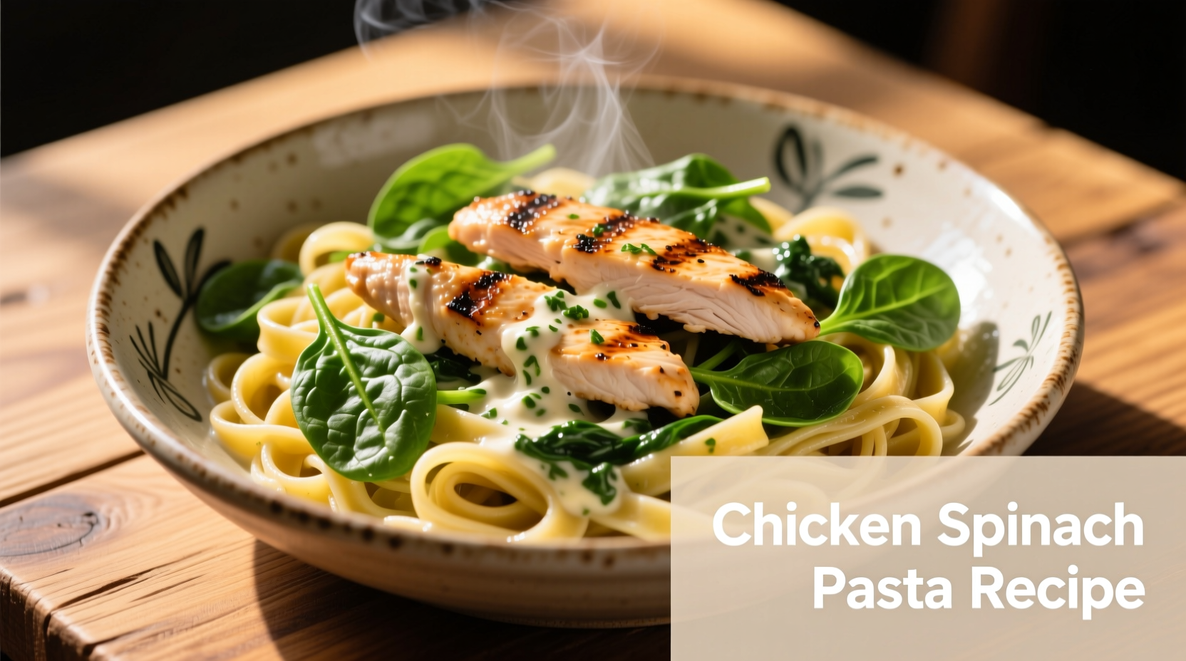 30-Minute Chicken Spinach Pasta Recipe: Creamy & Healthy
