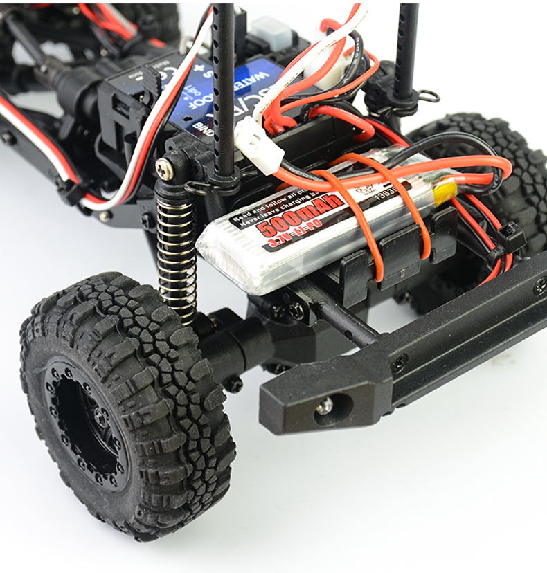 RGT 1/24クローラーラジコン HSP RGT 1/24 4WD RCロッククローラーオフロードトラック RTR